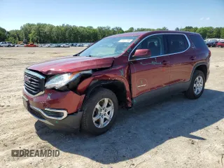 2018 GMC Acadia SLE z VIN 1GKKNKLA4JZ216848, wystawiony jako Copart lot #57451765 z przebiegiem 173 677 mil mil oraz Szkoda całkowita • Salvage title. Historia ofert i sprzedaży dostępna na DreamBid. Obrazek 1.