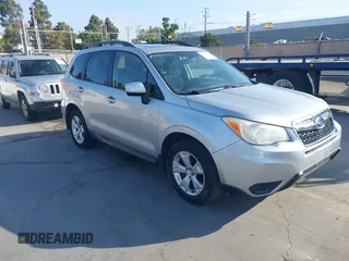 2014 Subaru Forester Premium with VIN JF2SJAEC5EH551632, listed as a IAAI auction lot 42640444 with 240,591 mi miles and . Bid and sale history available at DreamBid. Image 1.