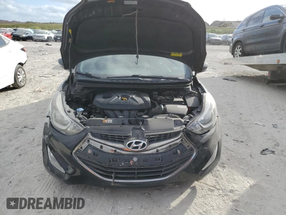 2014 Hyundai Elantra Coupe with VIN KMHDH6AH0EU026496, listed as a Copart auction lot 84742554 with 112,670 mi miles and Clean Title. Bid and sale history available at carsss.com. Image 11.