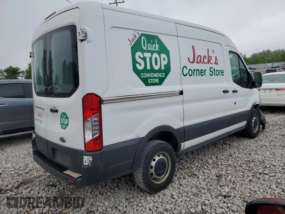 2015 Ford Transit Cargo с VIN 1FTNR1CM2FKA52758, выставлен на аукционе Copart как лот 57888505 с пробегом 65 529 миль миль и Списание • Salvage title. История ставок и продаж доступна на DreamBid. Изображение 3.