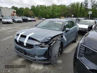 2023 Polestar 2 with VIN YSMED3KA5PL131679, listed as a Copart auction lot 54813885 with 23,960 mi miles and Clean Title. Bid and sale history available at DreamBid. Image 1.