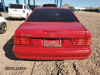 1998 Mercedes-Benz SL-Class with VIN WDBFA67F0WF157813, listed as a Copart auction lot 78424584 with 122,352 mi miles and Clean Title. Bid and sale history available at carsss.com. Image 6.
