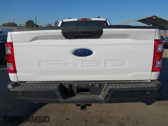 2023 Ford F-150 XL with VIN 1FTMF1C50PKF47393, listed as a IAAI auction lot 41337590 with 43,708 mi miles and . Bid and sale history available at carsss.com. Image 17.