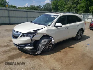 2016 Acura MDX Technology z VIN 5FRYD3H69GB014362, wystawiony jako Copart lot #58053315 z przebiegiem 138 610 mil mil oraz Szkoda całkowita • Salvage title. Historia ofert i sprzedaży dostępna na DreamBid. Obrazek 1.