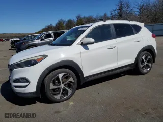 2016 Hyundai Tucson Eco with VIN KM8J3CA24GU061945, listed as a Copart auction lot 49460215 with 116,740 mi miles and Clean Title. Bid and sale history available at carsss.com. Image 1.