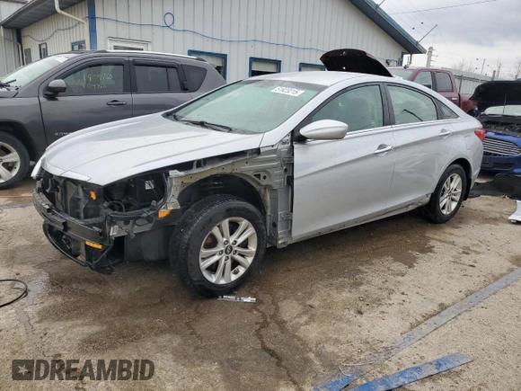 2012 Hyundai Sonata GLS with VIN 5NPEB4AC7CH481291, listed as a Copart auction lot 51923215 with 129,032 mi miles and Salvage Title. Bid and sale history available at carsss.com. Image 1.