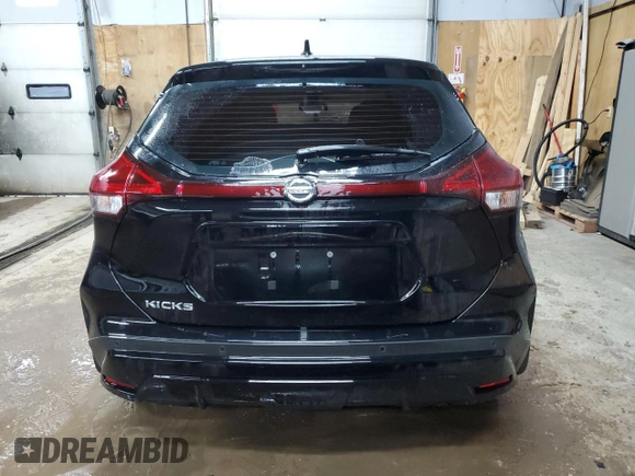 2021 Nissan Kicks S with VIN 3N1CP5BV4ML498276, listed as a Copart auction lot 49293845 with 86,629 mi miles and Clean Title. Bid and sale history available at DreamBid. Image 6.