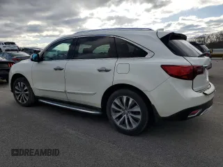 2014 Acura MDX Technology with VIN 5FRYD3H49EB010968, listed as a Copart auction lot 52149615 with 116,353 mi miles and Clean title. Bid and sale history available at DreamBid. Image 2.