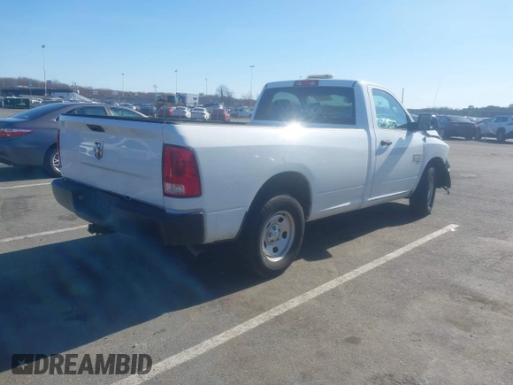 2022 Ram 1500 Tradesman with VIN 3C6JR6DG5NG441976, listed as a IAAI auction lot 41690967 with 34,003 mi miles and . Bid and sale history available at DreamBid. Image 4.