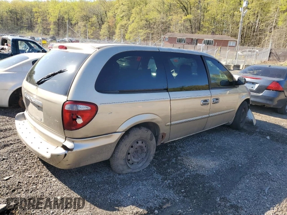 2002 Chrysler Town & Country eL with VIN 2C4GP343X2R556700, listed as a Copart auction lot 53656695 with Not Provided miles and Salvage Title. Bid and sale history available at carsss.com. Image 3.