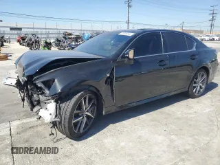 2019 Lexus GS with VIN JTHBZ1BL1KA019163, listed as a Copart auction lot 70095044 with 62,845 mi miles and Salvage Title. Bid and sale history available at carsss.com. Image 1.