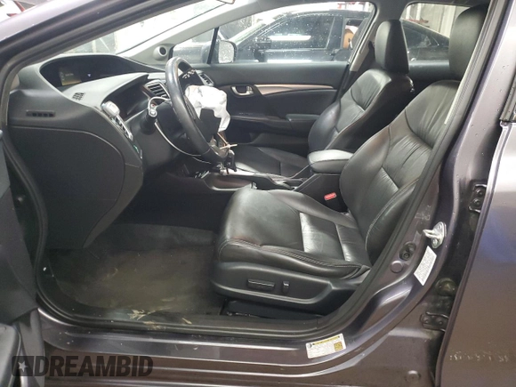 2015 Honda Civic EX-L z VIN 19XFB2F97FE103406, wystawiony jako Copart lot #48545965 z przebiegiem 112 838 mil mil oraz Szkoda całkowita • Salvage title. Historia ofert i sprzedaży dostępna na DreamBid. Obrazek 7.