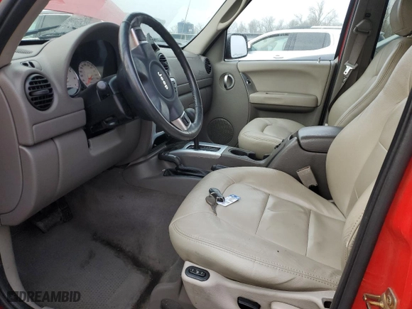 2003 Jeep Liberty Limited with VIN 1J8GL58K33W653019, listed as a Copart auction lot 89282485 with 167,216 mi miles and Salvage Title. Bid and sale history available at carsss.com. Image 7.