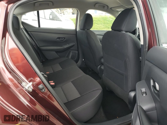 2025 Nissan Sentra SV z VIN 3N1AB8CV3SY292033, wystawiony jako Copart lot #60838915 z przebiegiem 6 247 mil mil oraz Czysty tytuł • Clean title. Historia ofert i sprzedaży dostępna na DreamBid. Obrazek 10.
