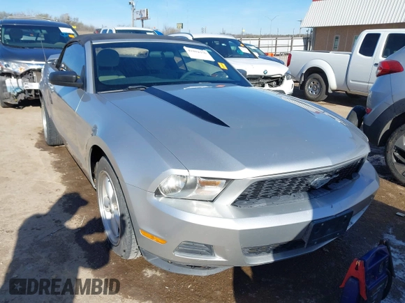 2010 Ford Mustang V6 with VIN 1ZVBP8EN9A5122431, listed as a IAAI auction lot 41802456 with 150,524 mi miles and . Bid and sale history available at carsss.com. Image 12.