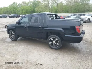 2013 Honda Ridgeline Sport with VIN 5FPYK1F72DB016478, listed as a Copart auction lot 55953095 with 163,435 mi miles and Salvage title. Bid and sale history available at DreamBid. Image 2.