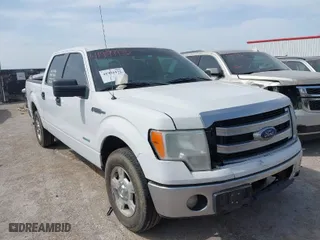 2013 Ford F-150 XL with VIN 1FTFW1CT0DFA75076, listed as a IAAI auction lot 41994432 with 490,261 mi miles. Bid and sale history available at carsss.com. Image 1.