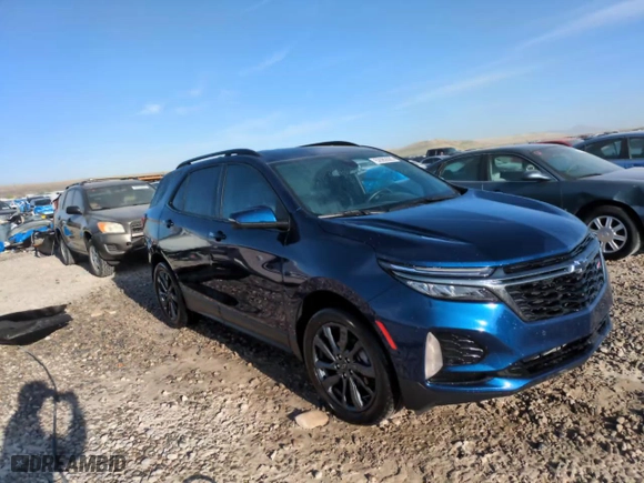 2022 Chevrolet Equinox RS with VIN 3GNAXWEV8NS117369, listed as a Copart auction lot 52982685 with 32,534 mi miles and Salvage Title. Bid and sale history available at carsss.com. Image 14.