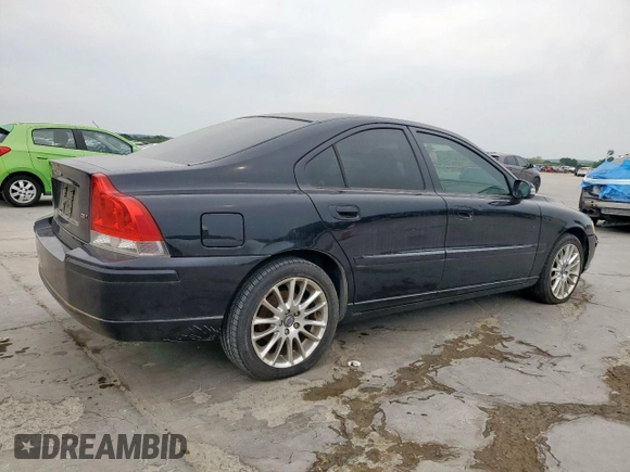 2007 Volvo S60 2.5L Turbo with VIN YV1RS592572644671, listed as a Copart auction lot 53966755 with 174,528 mi miles and Clean Title. Bid and sale history available at carsss.com. Image 3.