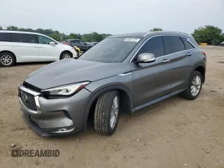 2019 Infiniti QX50 Essential z VIN 3PCAJ5M35KF126894, wystawiony jako Copart lot #60661325 z przebiegiem 66 307 mil mil oraz Szkoda całkowita • Salvage title. Historia ofert i sprzedaży dostępna na DreamBid. Obrazek 1.