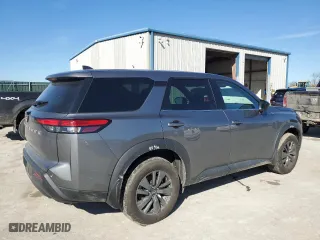 2023 Nissan Pathfinder S with VIN 5N1DR3AA0PC273976, listed as a Copart auction lot 46360355 with 48,280 mi miles and Salvage Title. Bid and sale history available at carsss.com. Image 3.