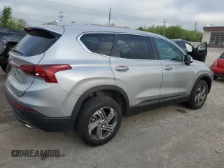 2023 Hyundai Santa Fe SE with VIN 5NMS1DAJ7PH637935, listed as a Copart auction lot 55407975 with 43,492 mi miles and Salvage title. Bid and sale history available at DreamBid. Image 3.
