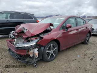 2019 Subaru Impreza Premium with VIN 4S3GKAD60K3617638, listed as a Copart auction lot 47661115 with 67,789 mi miles and Salvage Title. Bid and sale history available at carsss.com. Image 1.