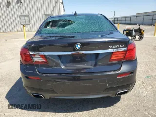 2014 BMW 7 Series ALPINA B7 with VIN WBAYE8C55ED136454, listed as a Copart auction lot 55589525 with 119,761 mi miles and Salvage title. Bid and sale history available at DreamBid. Image 6.