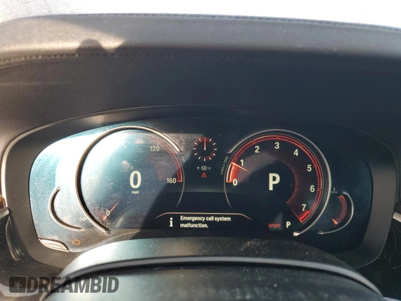 2018 BMW 5 Series 540i with VIN WBAJE5C50JWA92994, listed as a Copart auction lot 45681385 with 63,521 mi miles and Salvage Title. Bid and sale history available at carsss.com. Image 9.