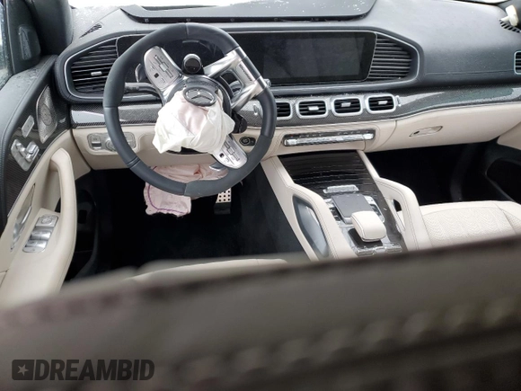 2023 Mercedes-Benz GLS 63 AMG with VIN 4JGFF8KE9PA918149, listed as a Copart auction lot 82583673 with Not Provided miles and . Bid and sale history available at DreamBid. Image 8.