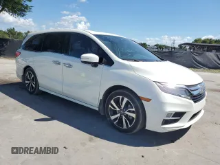 2019 Honda Odyssey Elite с VIN 5FNRL6H98KB091527, выставлен на аукционе Copart как лот 60927275 с пробегом 70 757 миль миль и На запчасти • Non repairable. История ставок и продаж доступна на DreamBid. Изображение 4.