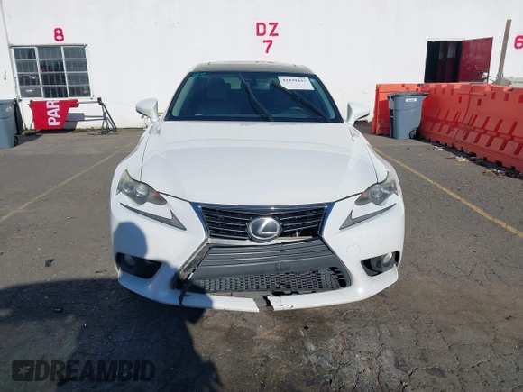 2014 Lexus IS 350 with VIN JTHBE1D23E5001809, listed as a IAAI auction lot 41439427 with 145,771 mi miles and . Bid and sale history available at DreamBid. Image 12.