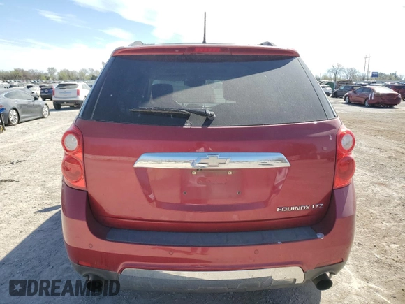 2013 Chevrolet Equinox LTZ with VIN 2GNFLFE30D6315571, listed as a Copart auction lot 49916345 with 157,063 mi miles and Salvage Title. Bid and sale history available at carsss.com. Image 6.
