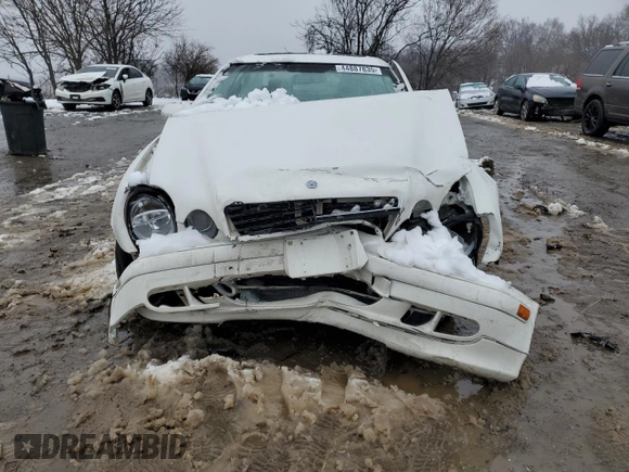 2002 Mercedes-Benz CLK 320/430 with VIN WDBLJ65G82T126125, listed as a Copart auction lot 44887835 with Not Provided miles and Salvage Title. Bid and sale history available at DreamBid. Image 5.