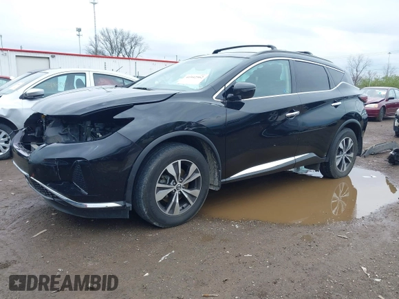 2019 Nissan Murano S with VIN 5N1AZ2MJ2KN159192, listed as a IAAI auction lot 41942562 with 90,056 mi miles and . Bid and sale history available at DreamBid. Image 18.