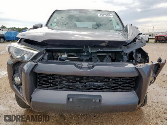 2018 Toyota 4Runner SR5 с VIN JTEZU5JR8J5166207, выставлен на аукционе Copart как лот 59818035 с пробегом 100 953 миль миль и Списание • Salvage title. История ставок и продаж доступна на DreamBid. Изображение 5.