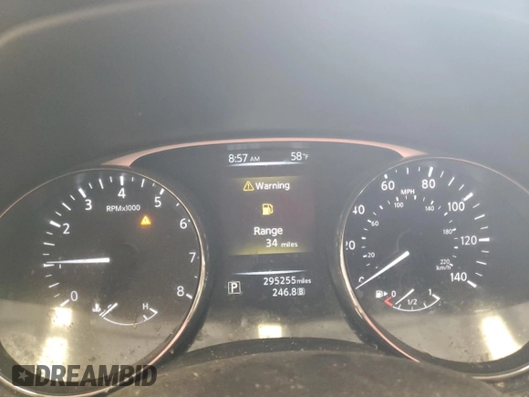2016 Nissan Rogue SL with VIN 5N1AT2MVXGC732394, listed as a Copart auction lot 54813115 with 295,255 mi miles and Clean Title. Bid and sale history available at DreamBid. Image 9.