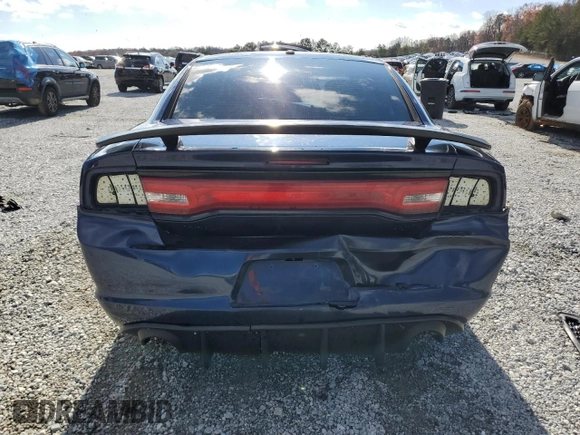 2013 Dodge Charger RT with VIN 2C3CDXCT6DH730095, listed as a Copart auction lot 84488334 with 172,959 mi miles and Salvage Title. Bid and sale history available at carsss.com. Image 6.