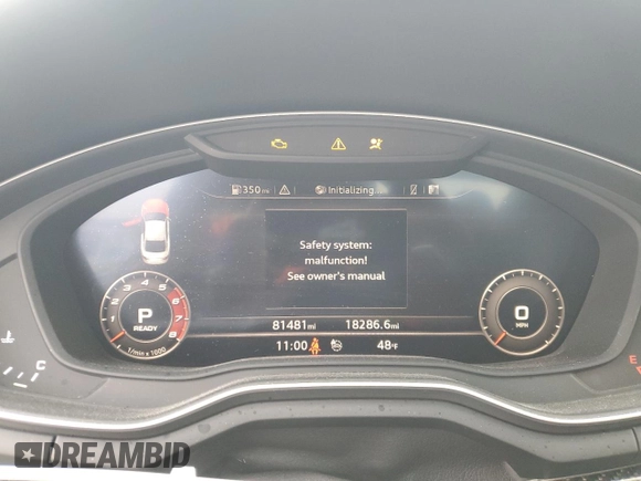 2018 Audi RS 5 z VIN WUAPWAF59JA904790, wystawiony jako Copart lot #87278914 z przebiegiem 81 481 mil mil oraz Szkoda całkowita • Salvage title. Historia ofert i sprzedaży dostępna na DreamBid. Obrazek 9.