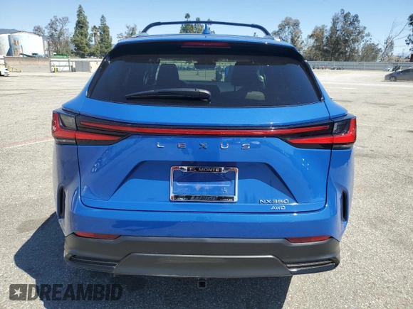 2023 Lexus NX with VIN 2T2AGCEZ2PC023820, listed as a Copart auction lot 49830965 with 22,281 mi miles and Salvage Title. Bid and sale history available at carsss.com. Image 6.