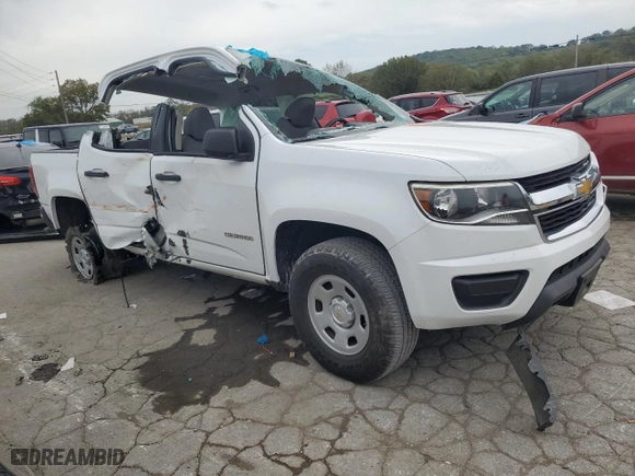 2020 Chevrolet Colorado 2WD Work Truck with VIN 1GCGSBEN9L1147943, listed as a Copart auction lot 73176724 with 101,147 mi miles and Salvage Title. Bid and sale history available at carsss.com. Image 4.