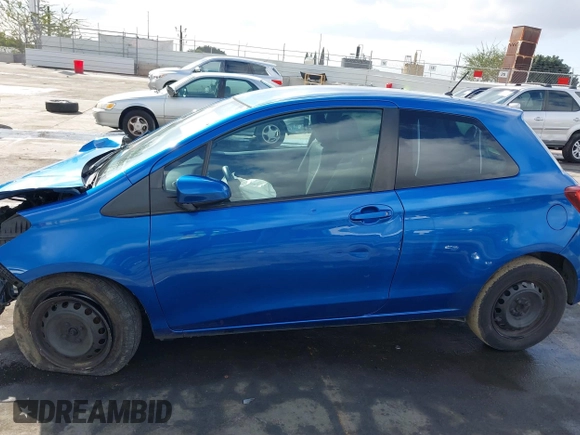 2015 Toyota Yaris L with VIN VNKJTUD3XFA020368, listed as a IAAI auction lot 41555073 with 122,552 mi miles and . Bid and sale history available at carsss.com. Image 15.