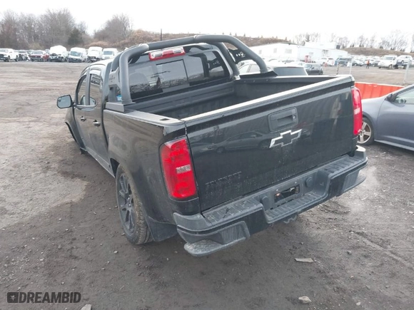 2020 Chevrolet Colorado 2WD LT with VIN 1GCGSCEN9L1180849, listed as a IAAI auction lot 41524880 with 54,791 mi miles. Bid and sale history available at carsss.com. Image 3.