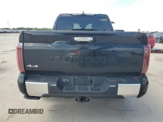 2022 Toyota Tundra 1794 Edition with VIN 5TFMA5DB7NX001779, listed as a Copart auction lot 55788825 with 51,582 mi miles and Salvage title. Bid and sale history available at DreamBid. Image 6.