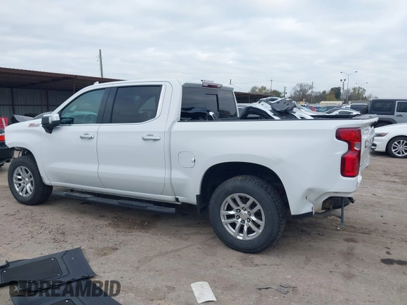 2021 Chevrolet Silverado 1500 LTZ with VIN 3GCUYGED3MG141869, listed as a IAAI auction lot 41233782 with 59,753 mi miles and . Bid and sale history available at DreamBid. Image 14.