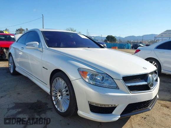 2012 Mercedes-Benz CL-Class CL 63 AMG with VIN WDDEJ7EB5CA029536, listed as a IAAI auction lot 41827657 with 68,769 mi miles. Bid and sale history available at carsss.com. Image 1.
