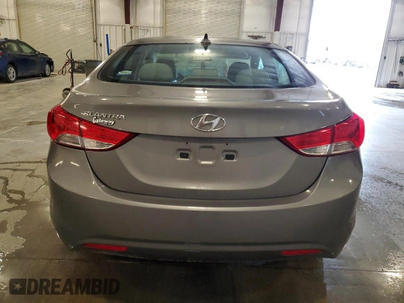 2013 Hyundai Elantra GLS with VIN 5NPDH4AEXDH390531, listed as a Copart auction lot 60147585 with 78,123 mi miles and Salvage title. Bid and sale history available at DreamBid. Image 6.