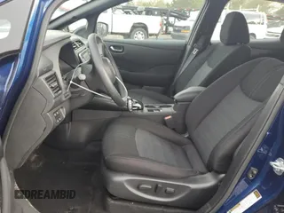 2025 Nissan LEAF SV Plus with VIN 1N4CZ1CV0SC560964, listed as a Copart auction lot 86388134 with 1,921 mi miles and Salvage Title. Bid and sale history available at carsss.com. Image 7.