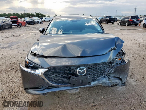 2023 Mazda 3 S Select with VIN 3MZBPABM4PM371032, listed as a Copart auction lot 60151205 with 3,437 mi miles and Salvage title. Bid and sale history available at DreamBid. Image 5.
