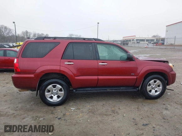 2008 Toyota 4Runner SR5 with VIN JTEZU14R78K004536, listed as a IAAI auction lot 41542110 with 219,297 mi miles. Bid and sale history available at carsss.com. Image 14.